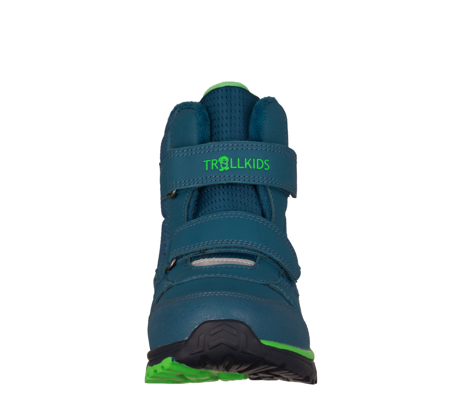 Trollkids Hafjell Tex Winter Boots Dark Marine/Fresh Green