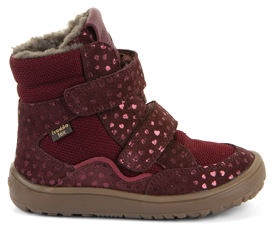 Froddo Barfuss Tex Winterboot Bordeaux+