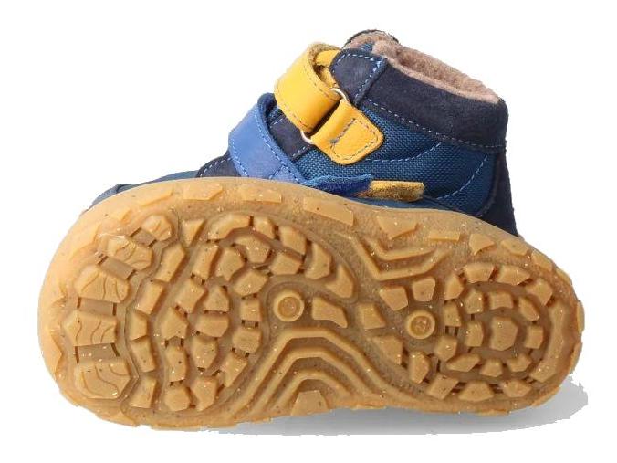 bLIFESTYLE Barfussschuh Tex Biber Kids nachtblau