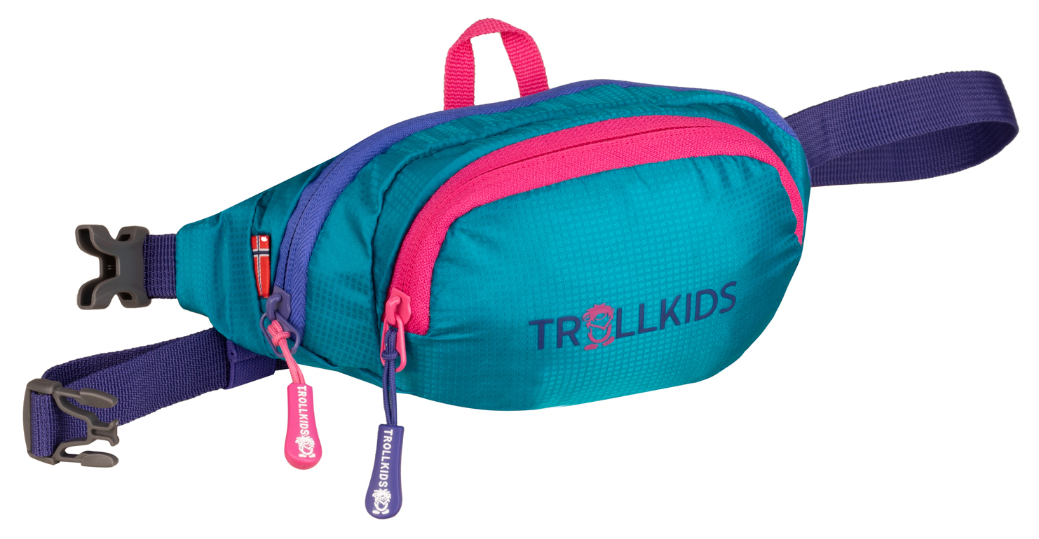 Trollkids Trolltunga Hip bag Dark Turquoise/Light Magenta