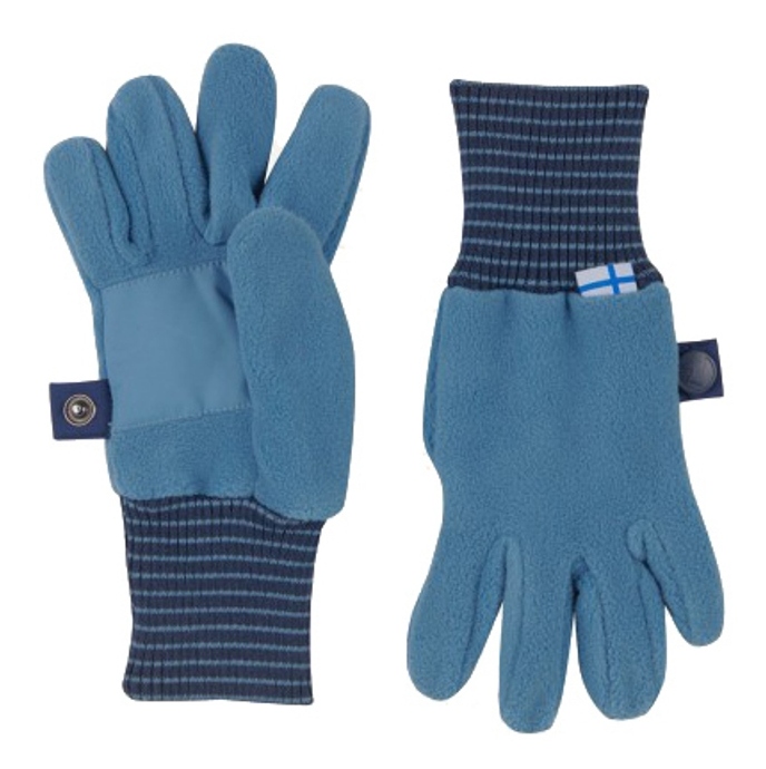 Finkid Fleece Fingerhandschuhe SORMIKAS Dove/Navy