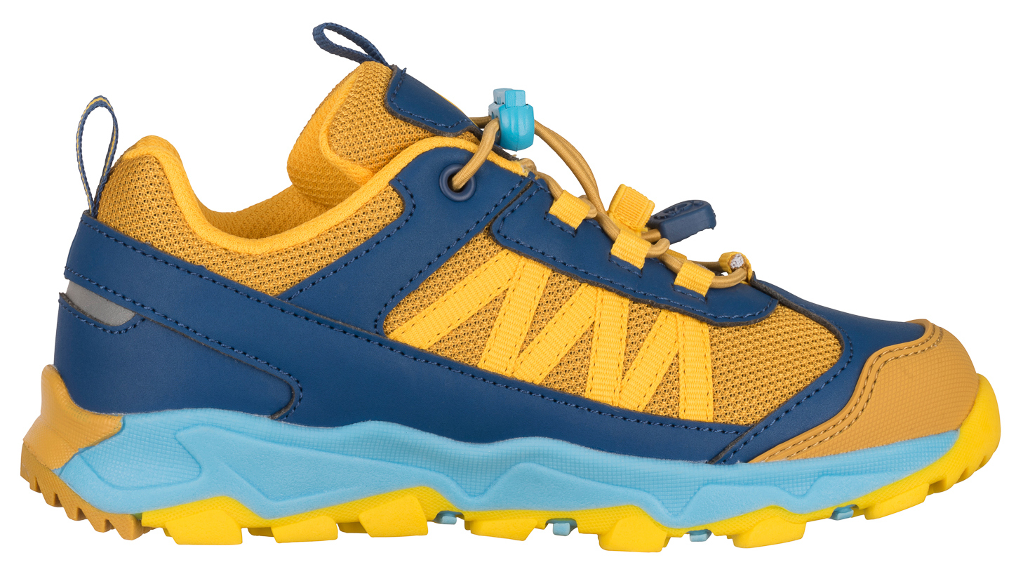 Trollkids Tronfjell Hiker Low mustard/dynamic blue