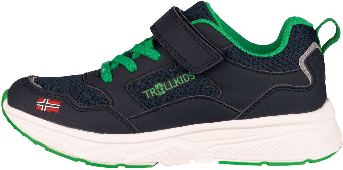Trollkids Haugesund Sneaker navy/green