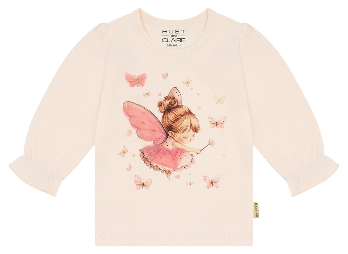 Hust & Claire Girl Langarmshirt Fairy Pink