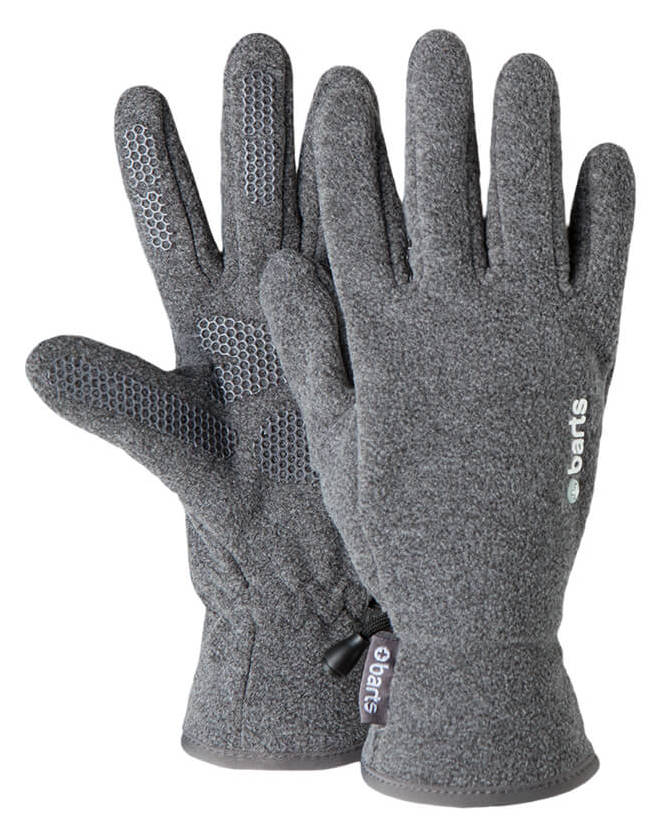Barts Fingerhandschuh Fleece heather grey