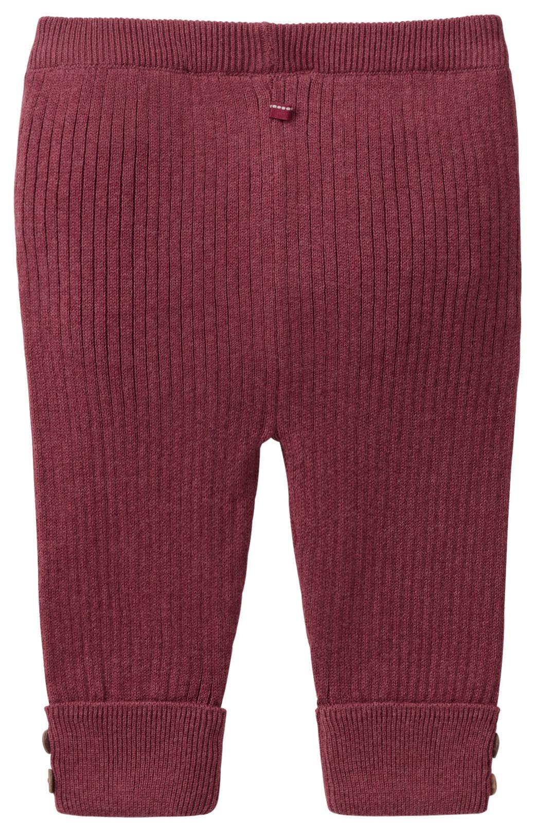 PWO Hose Strick bordeaux