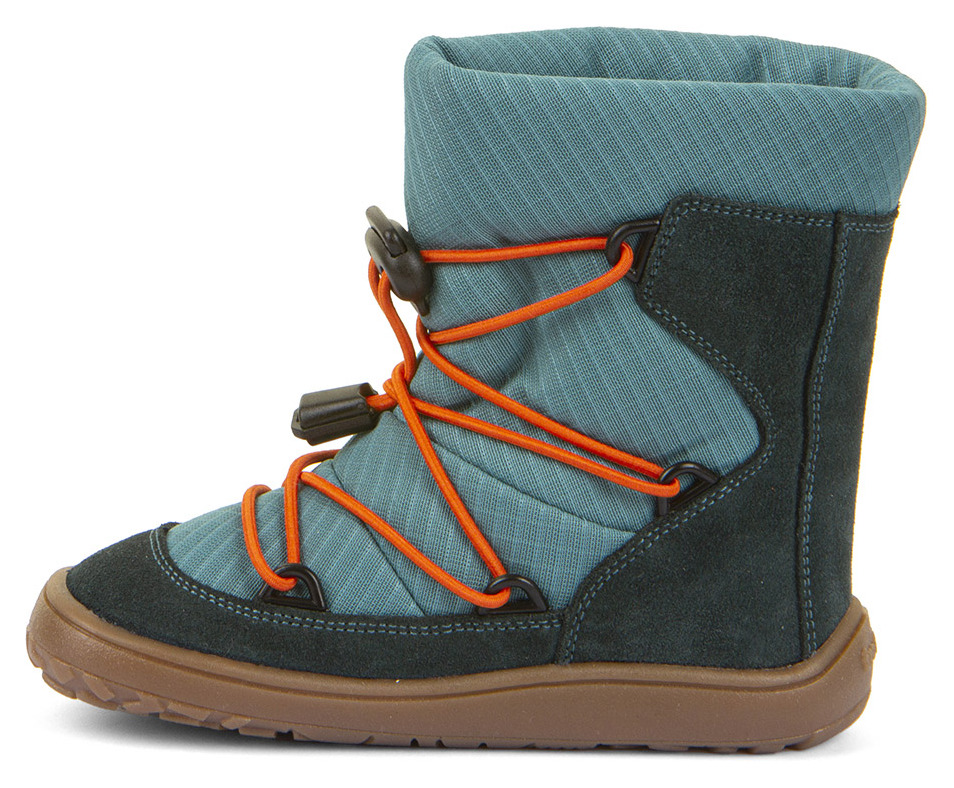 Froddo Barfuß Boot Tex Track Wool Petrol