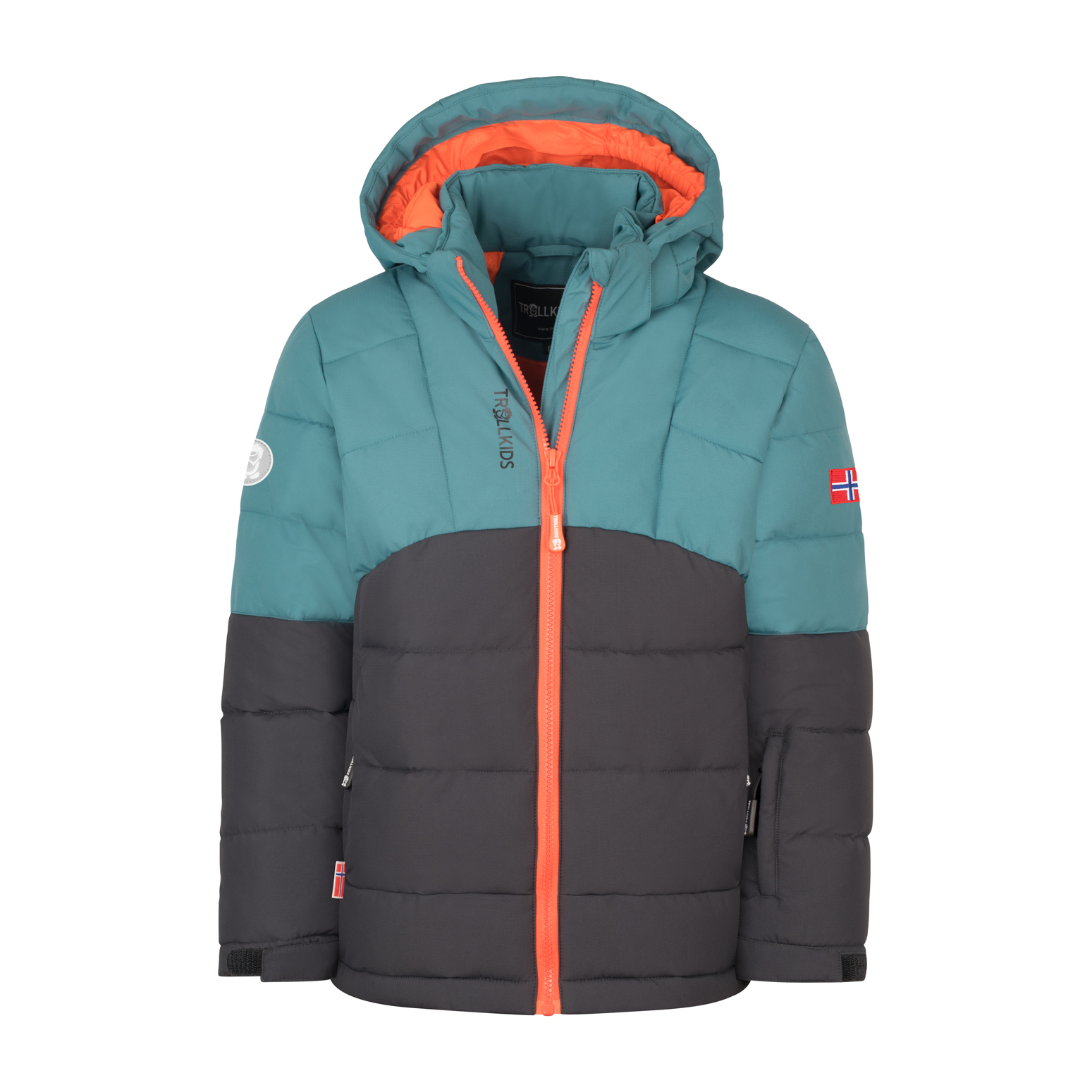 Trollkids Gryllefjord Winter Jacke Stormy Blue/Black