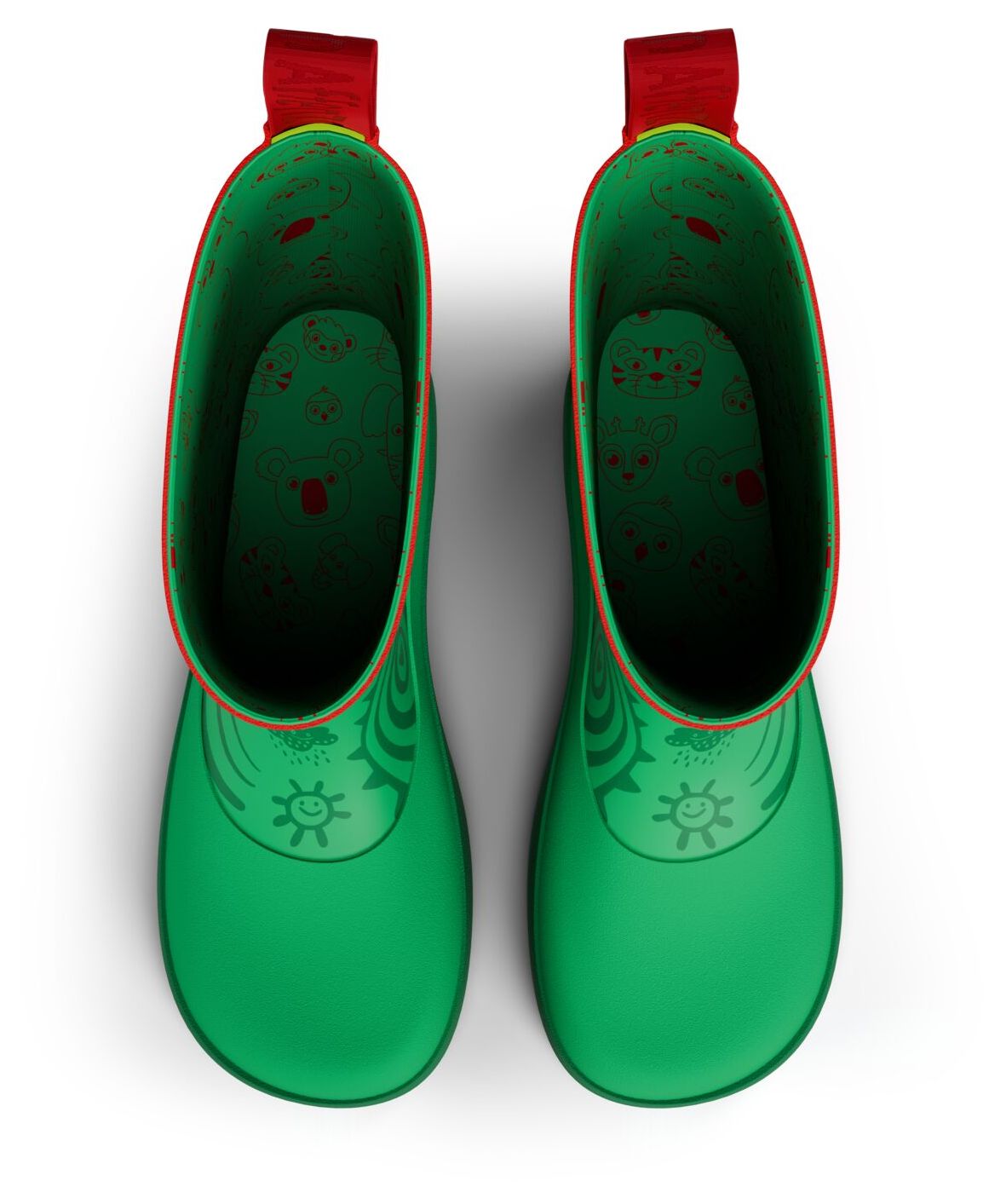 Affenzahn Gummistiefel Vegan Plashy Frosch grün