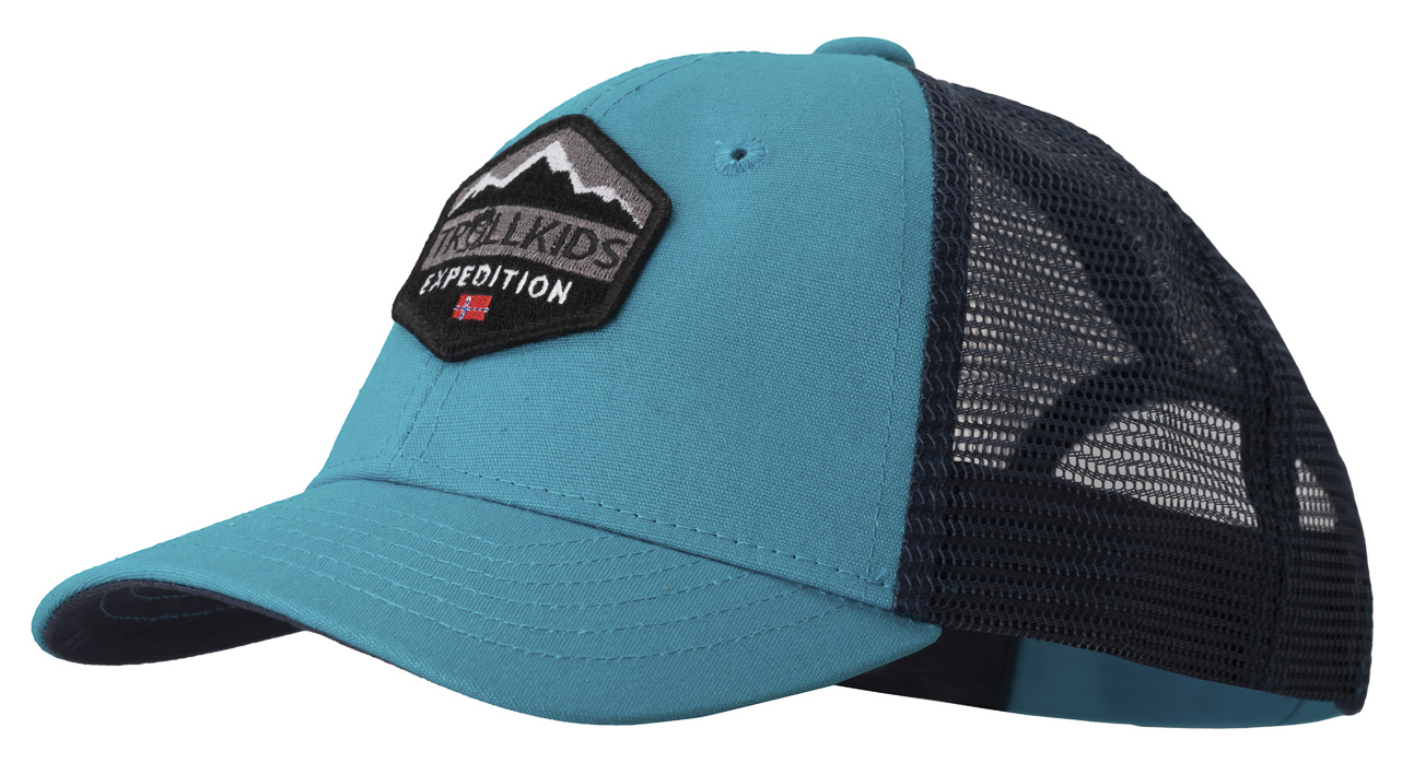 Trollkids Femund Summer Cap Lake Blue/Mystic Blue