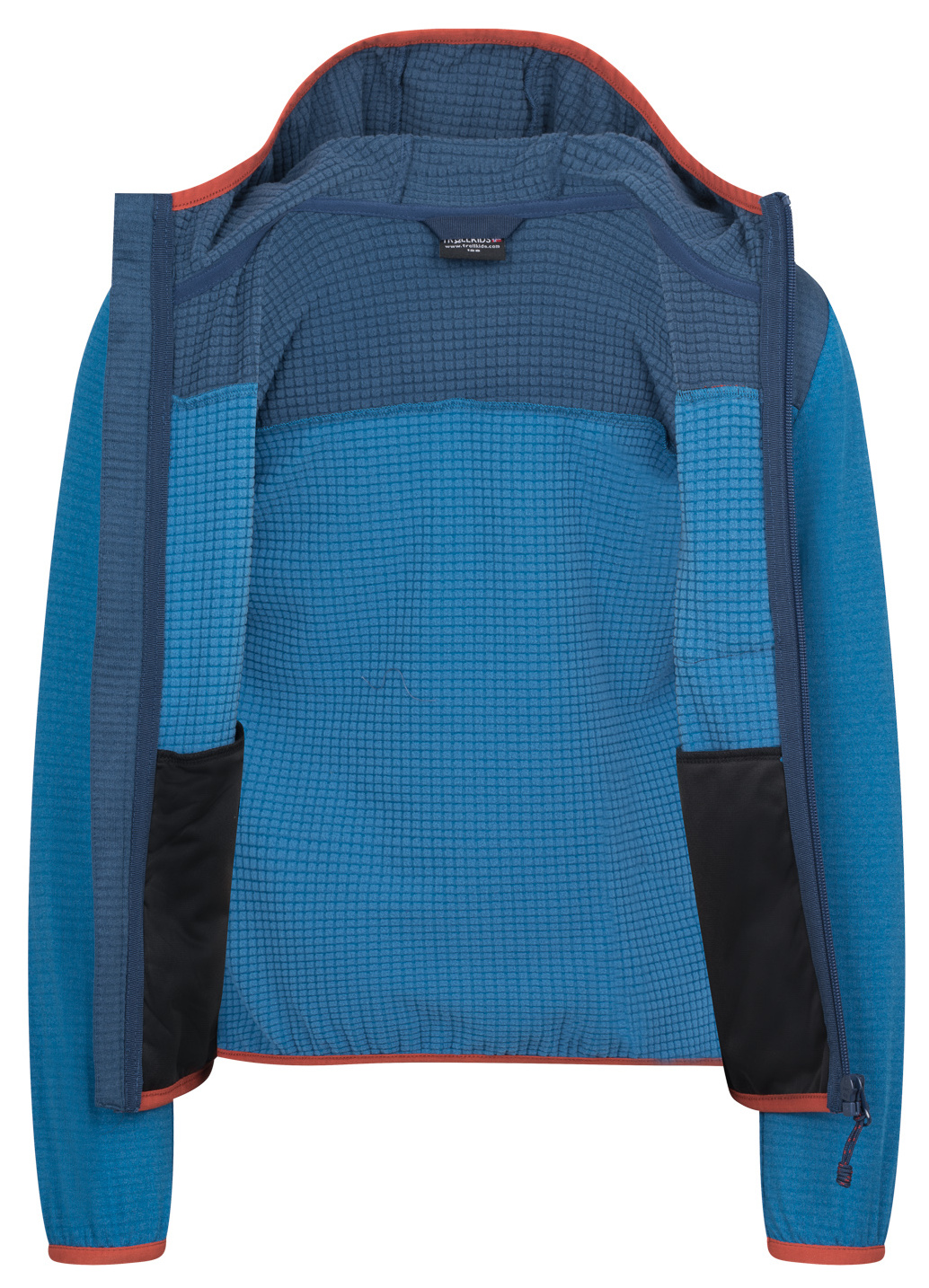 Trollkids Holmedal Fleece Jacke summernight blue/mystic blue