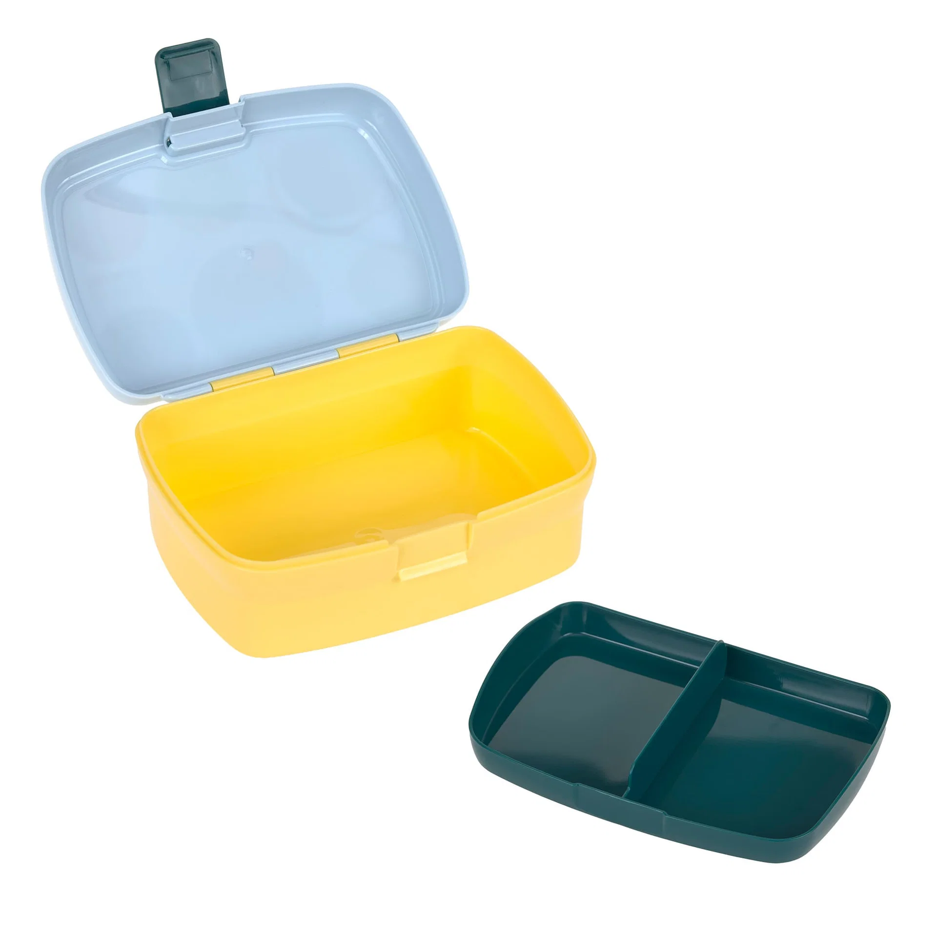 Lässig Lunchbox Smiley World blue