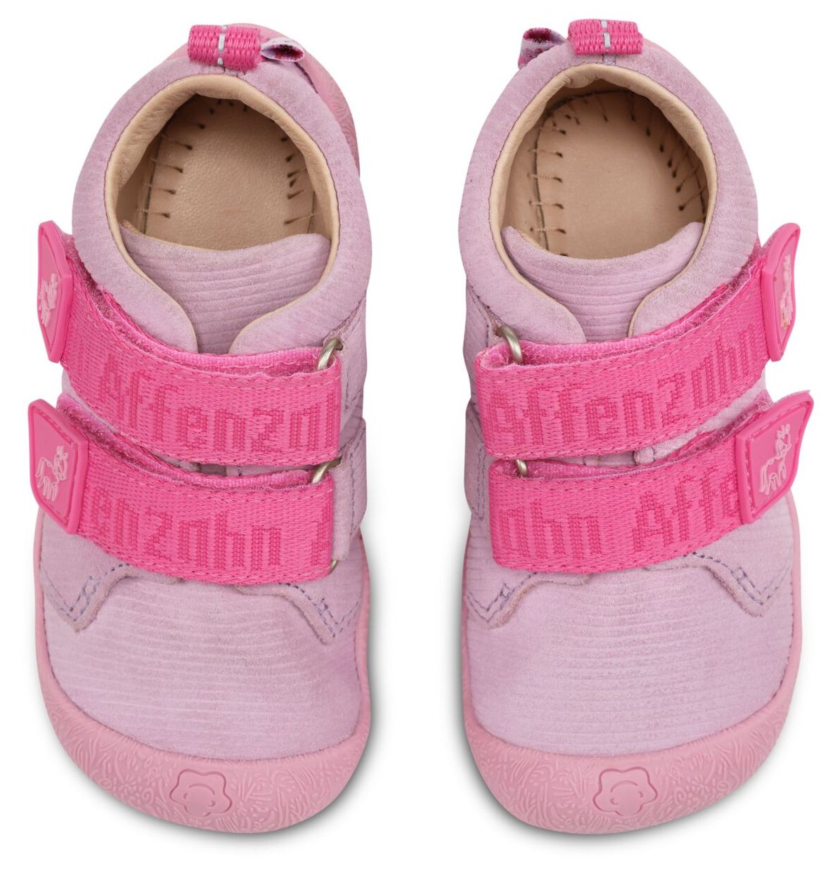 Affenzahn Lauflerner Leder Walky Einhorn Pink