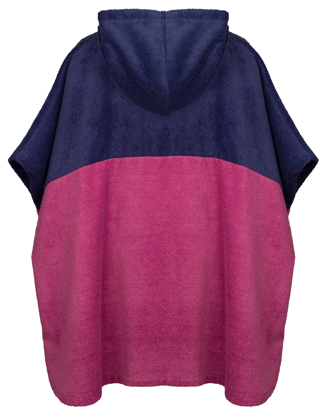 Trollkids Kvalvika Surf Poncho mallow pink/ violet blue