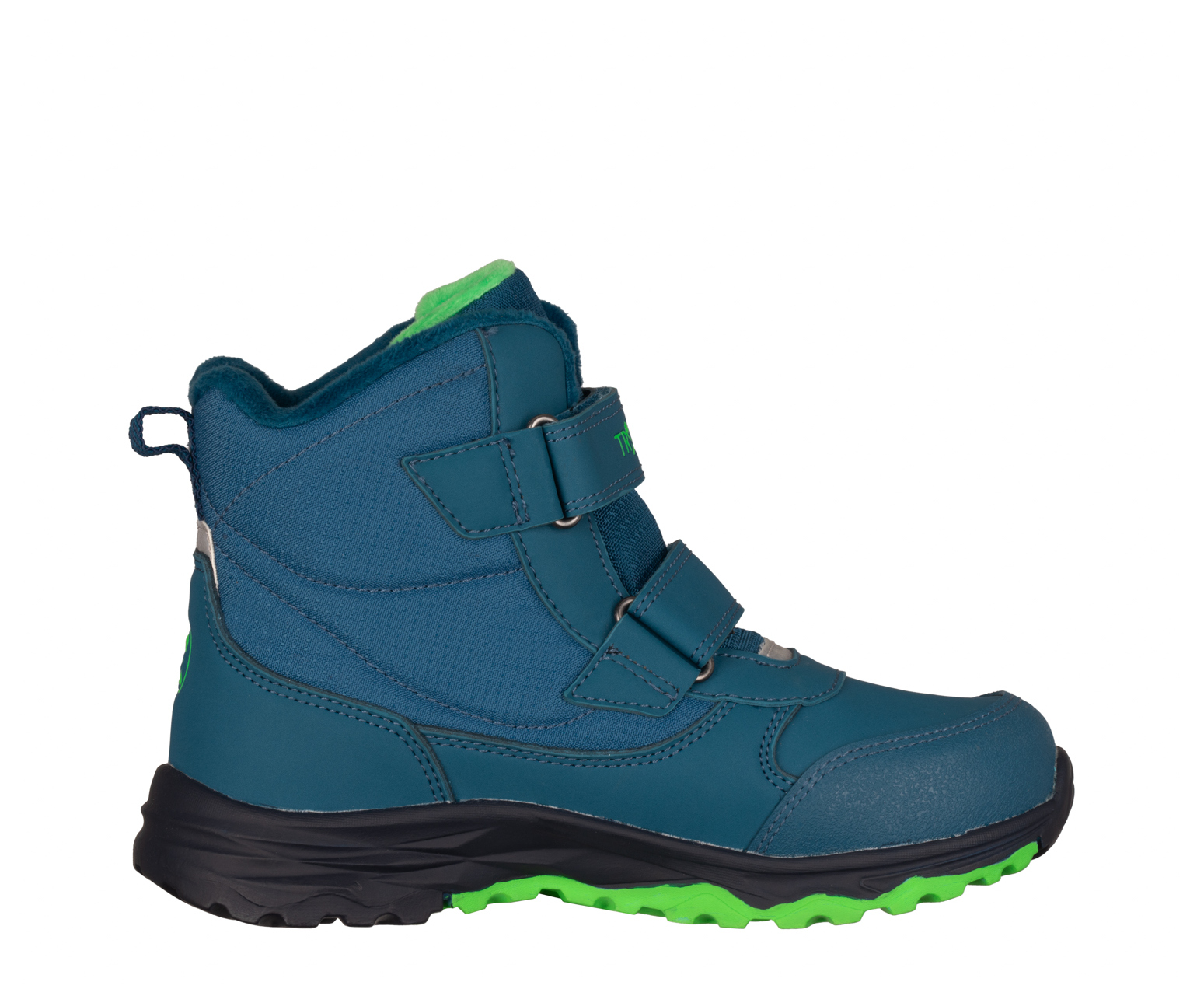 Trollkids Hafjell Tex Winter Boots Dark Marine/Fresh Green