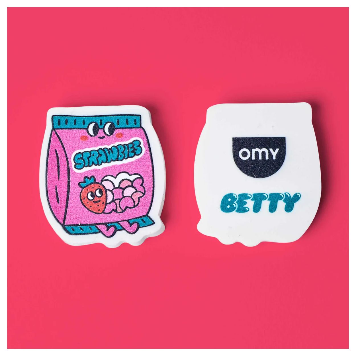OMY AST ERASER BUDDIES rot Betty