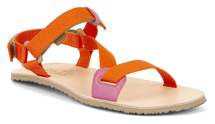 Froddo Barfuß Sandalen Flexy Strap Orange