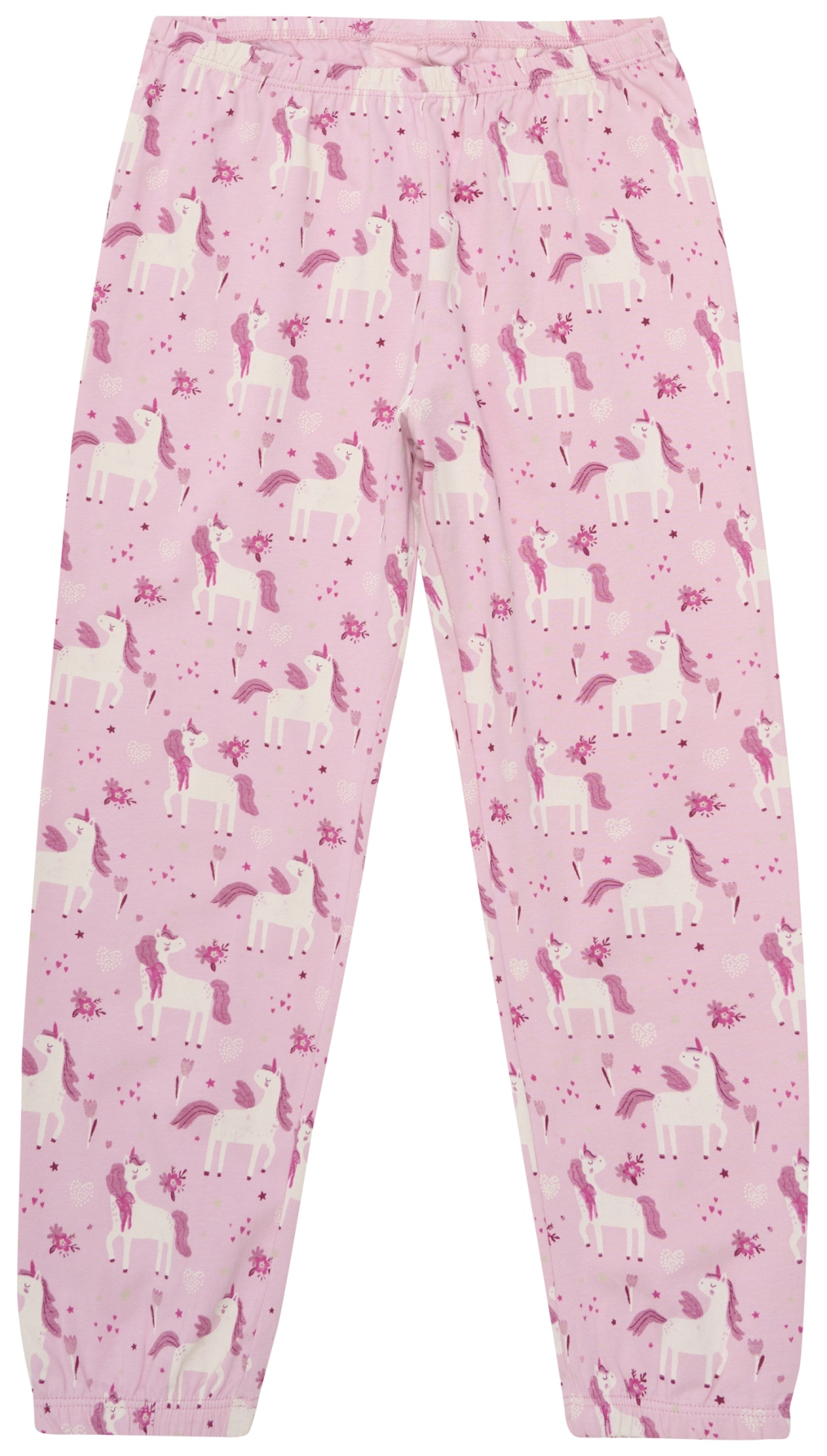 Minymo Girl Pyjama langarm Einhorn mauve