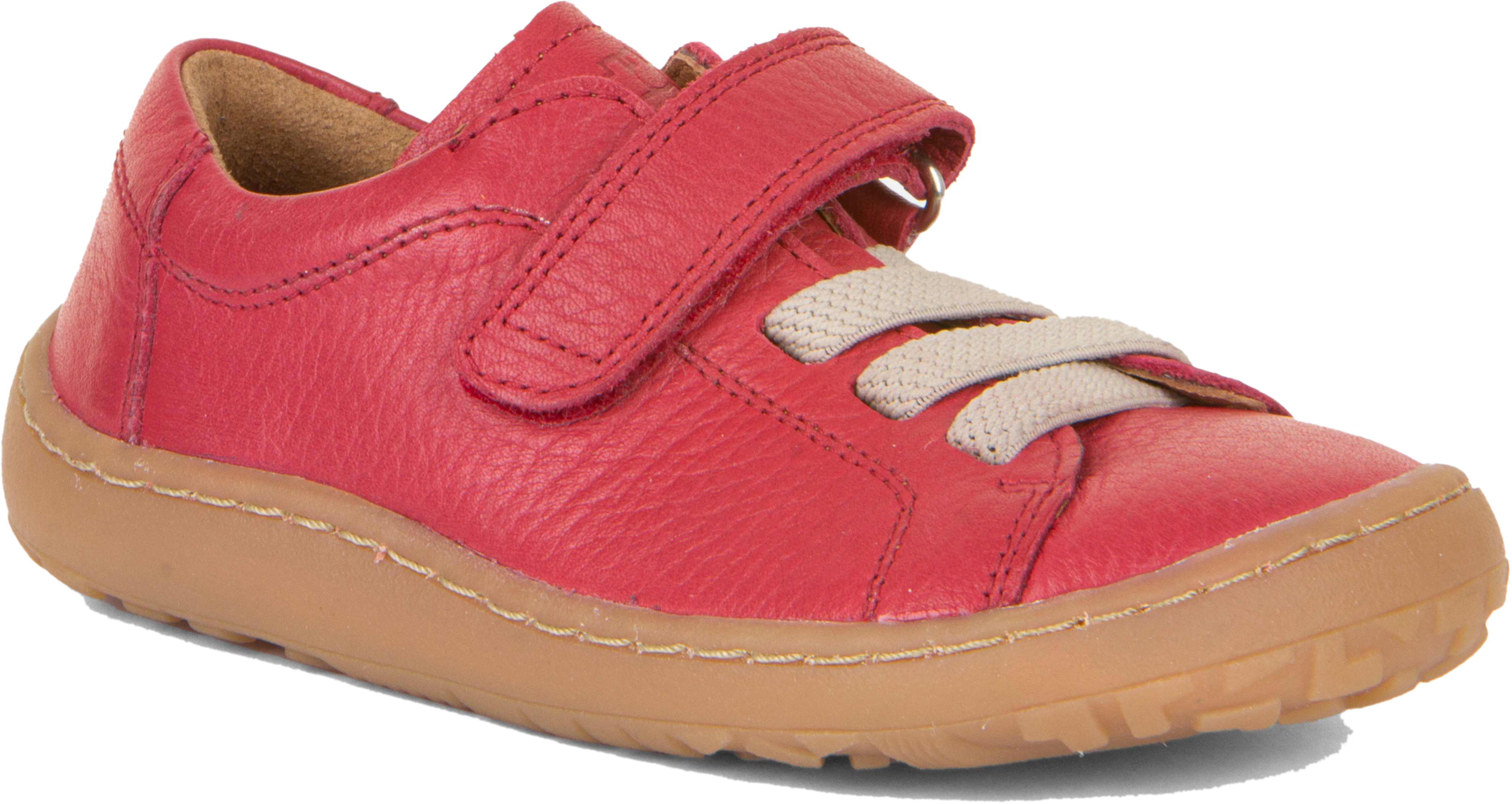 Froddo Barfuss Halbschuh Klett Rot