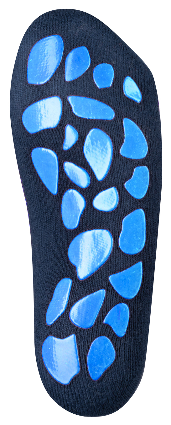 Trollkids Anti Slip Stoppersocken Navy/Medium Blue