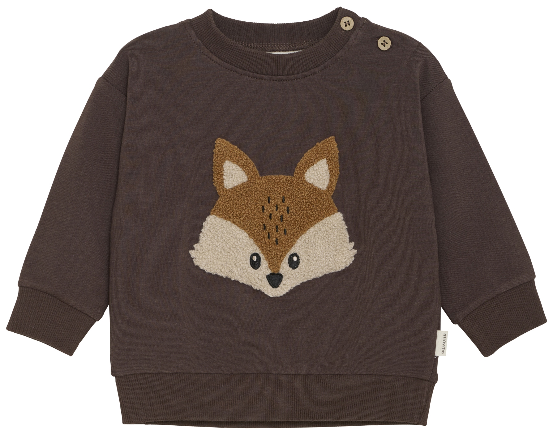 Minymo Baby Sweatshirt Fox bracken