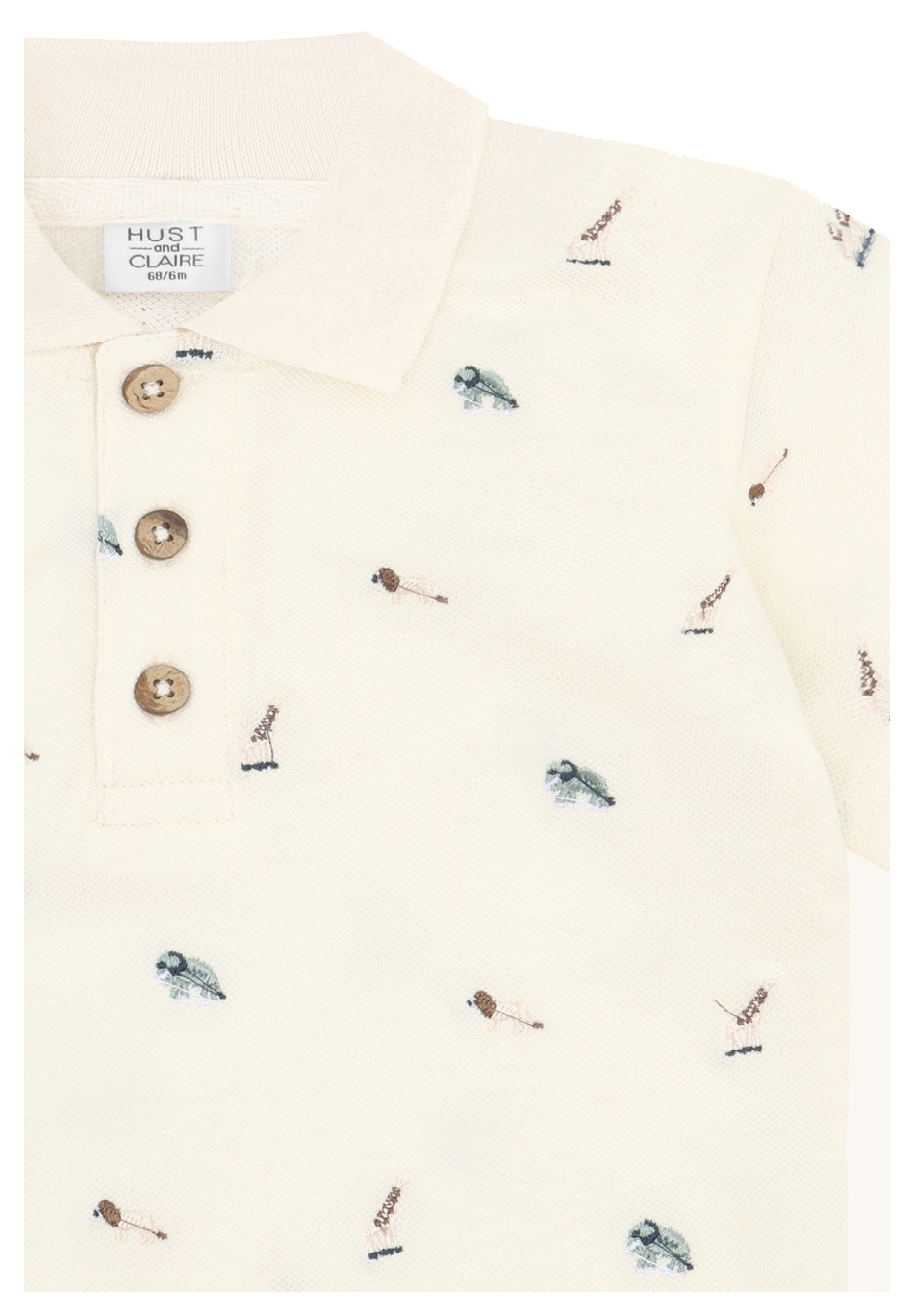 Hust & Claire Polo-Shirt Snow White