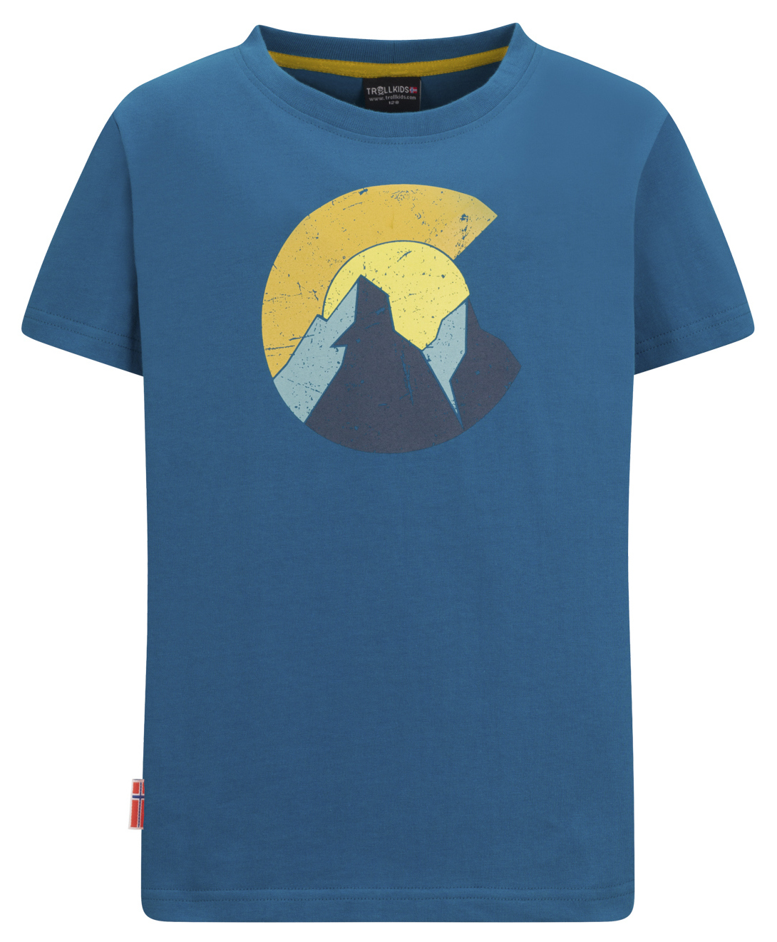 Trollkids Halsafjord T-Shirt Atlantic Blue