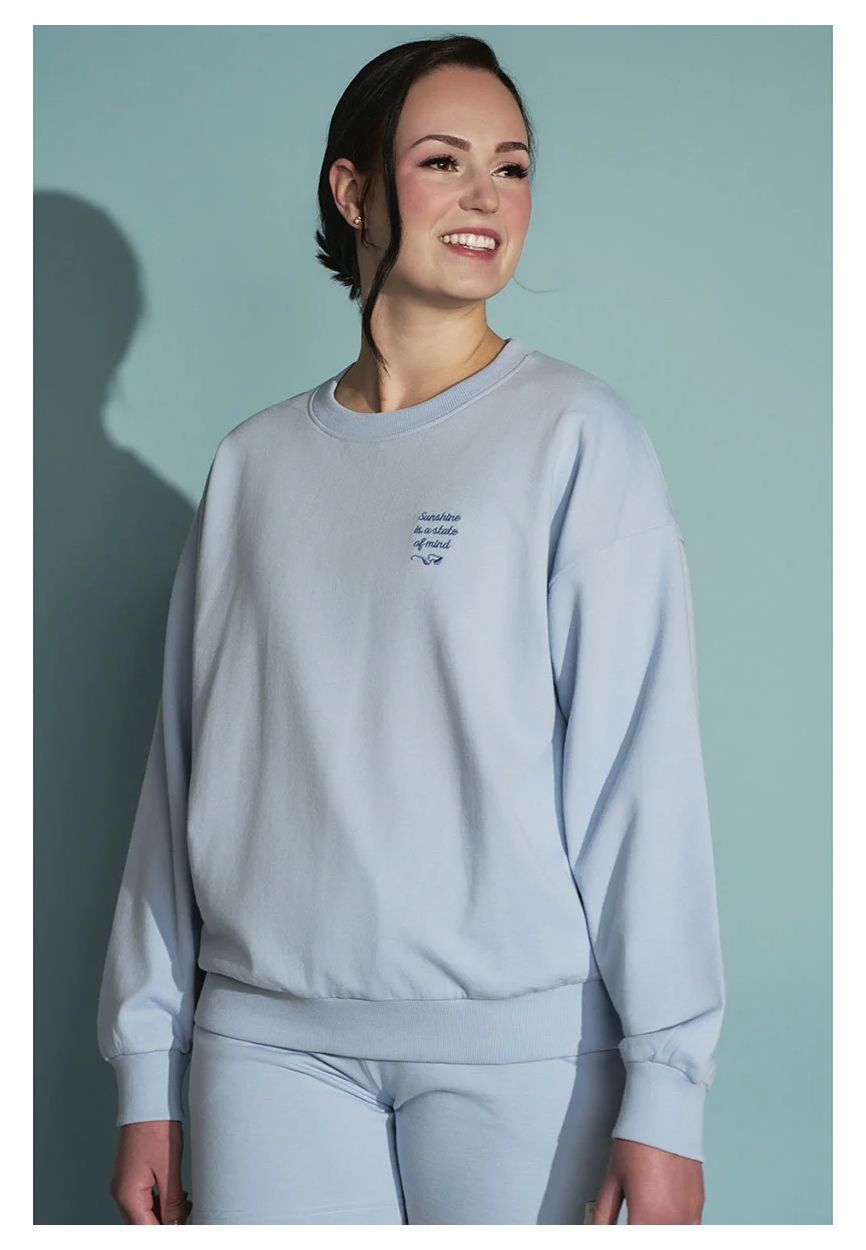 Martinex Damen Oversize Sweatshirt Ellen Sunshine