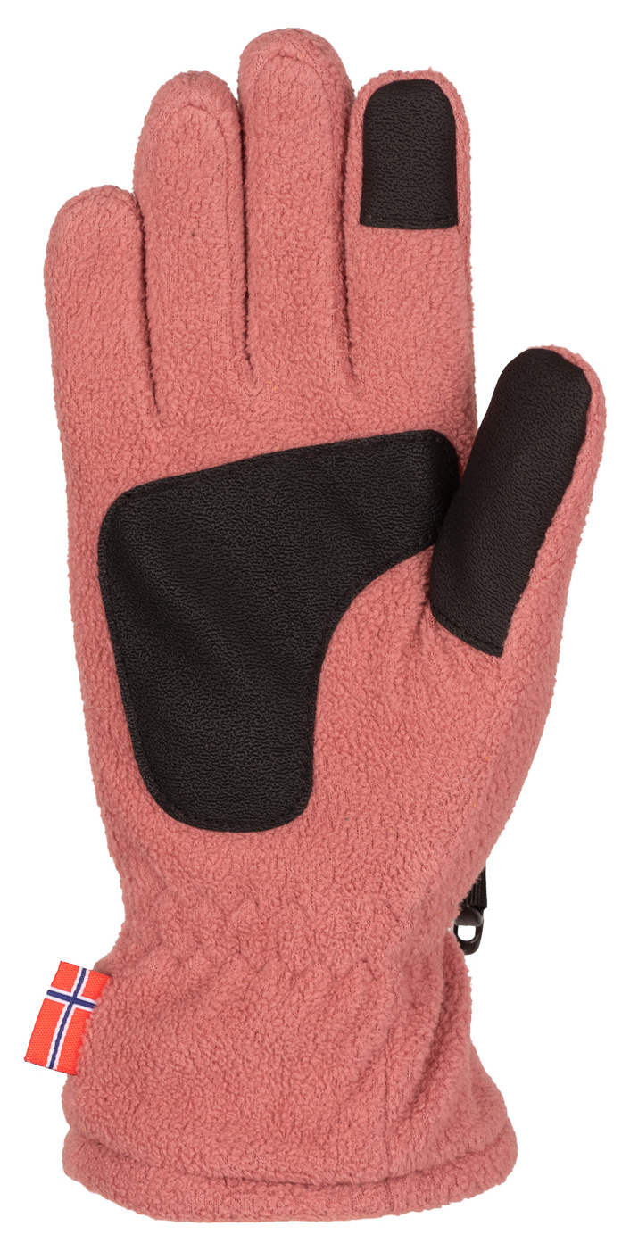 Trollkids Eikedalen Fleece Glove Frozen Berry