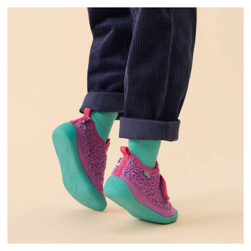 Affenzahn Slipper Hausschuhe Vegan Fleecy Eule