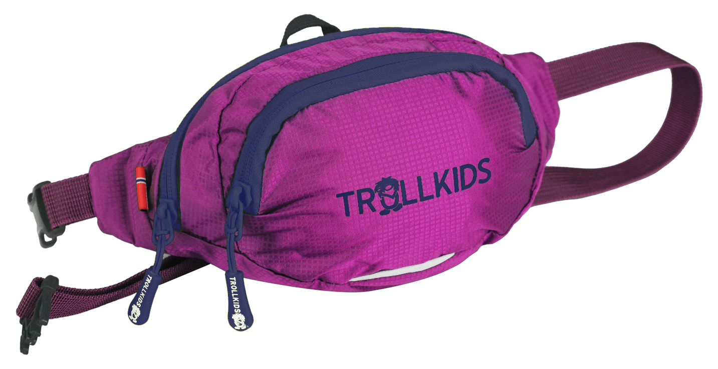 Trollkids Trolltunga Hip bag fireberry/navy 