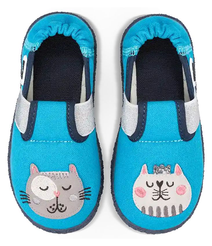 Nanga Hausschuh MietzeKatze 2.0 türkis