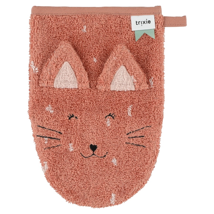 trixie Waschlappen 2erPack Mrs. Cat
