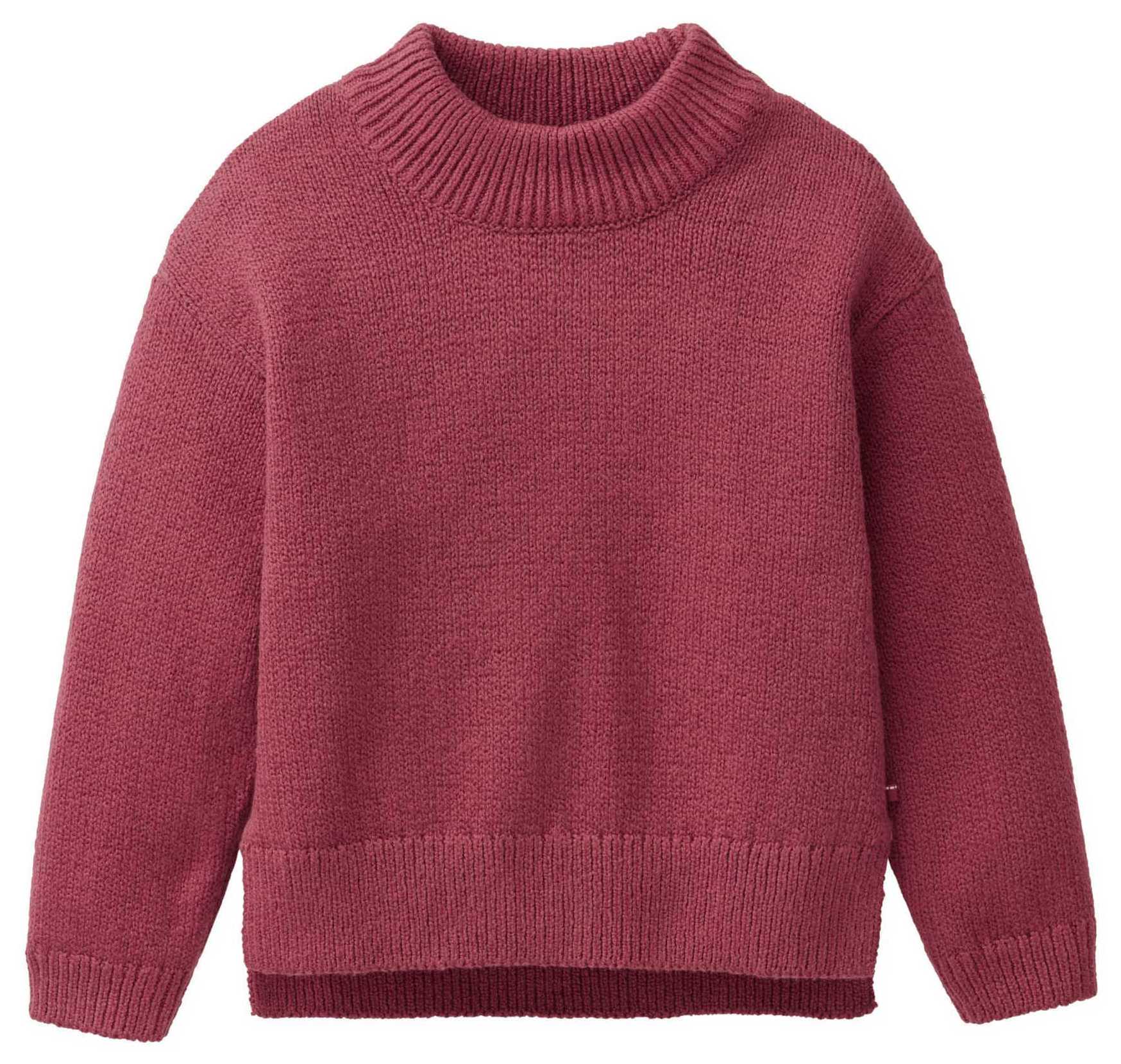 PWO Pullover Strick Solid bordeaux