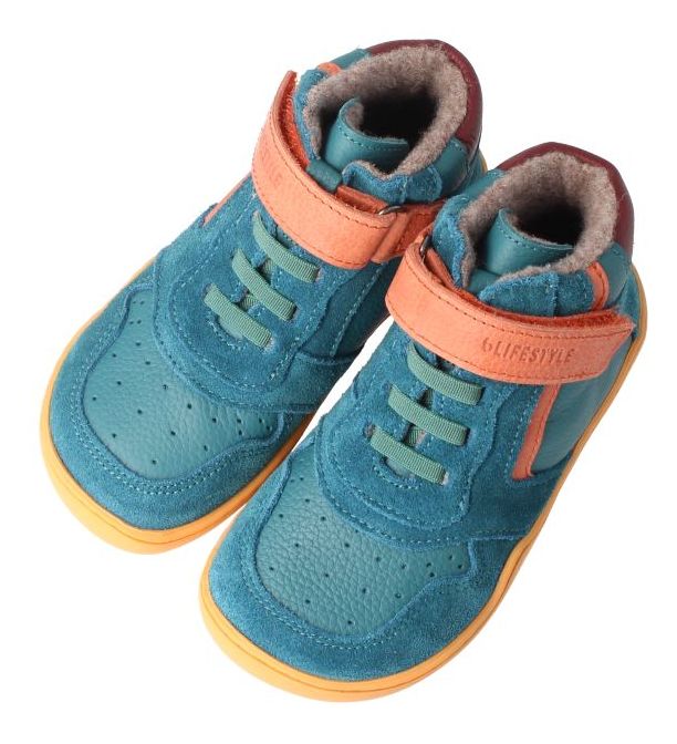 bLIFESTYLE Barfußschuh anurafrosch petrol