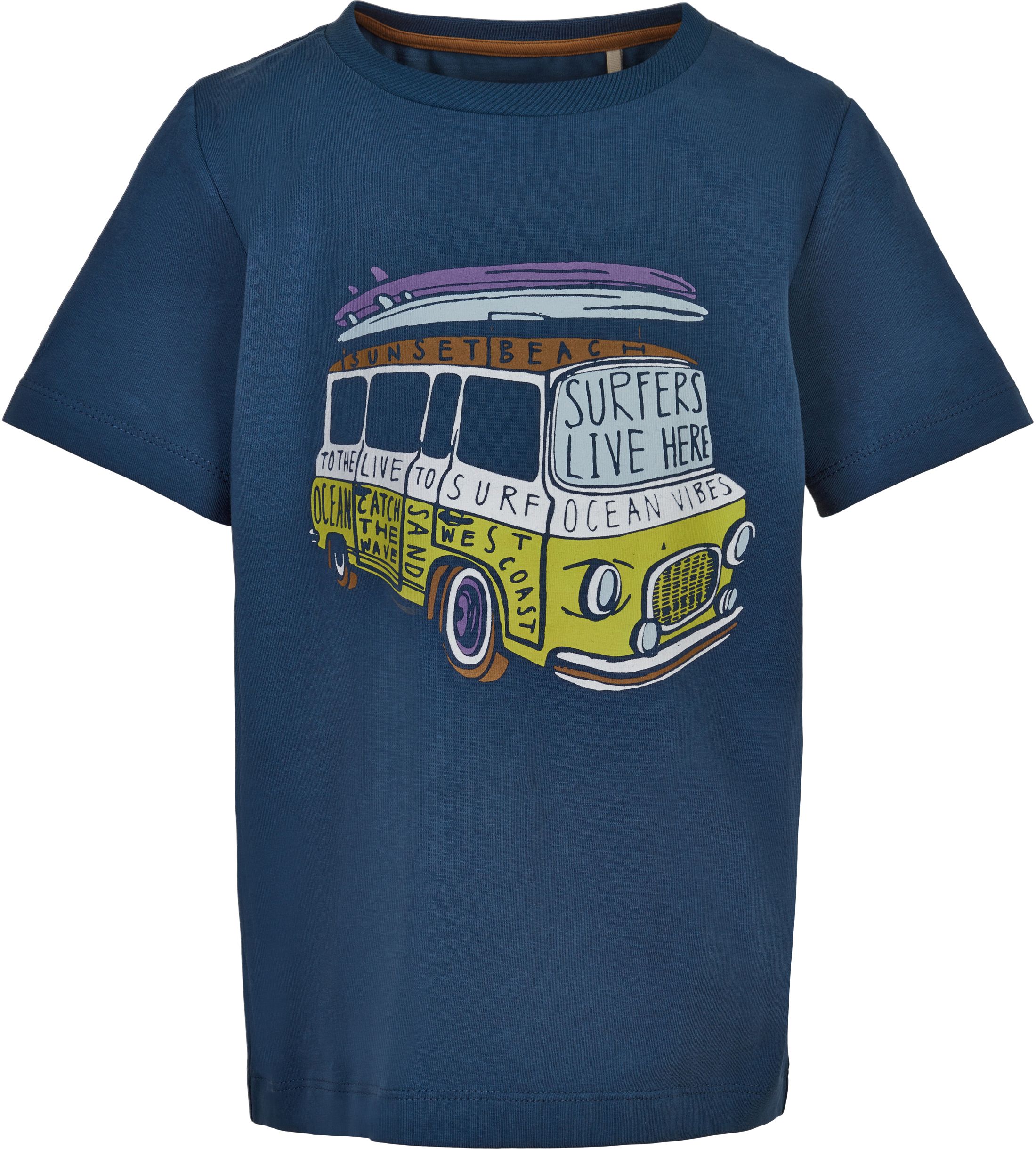 Minymo Boy T-Shirt s/s Retro Bus 