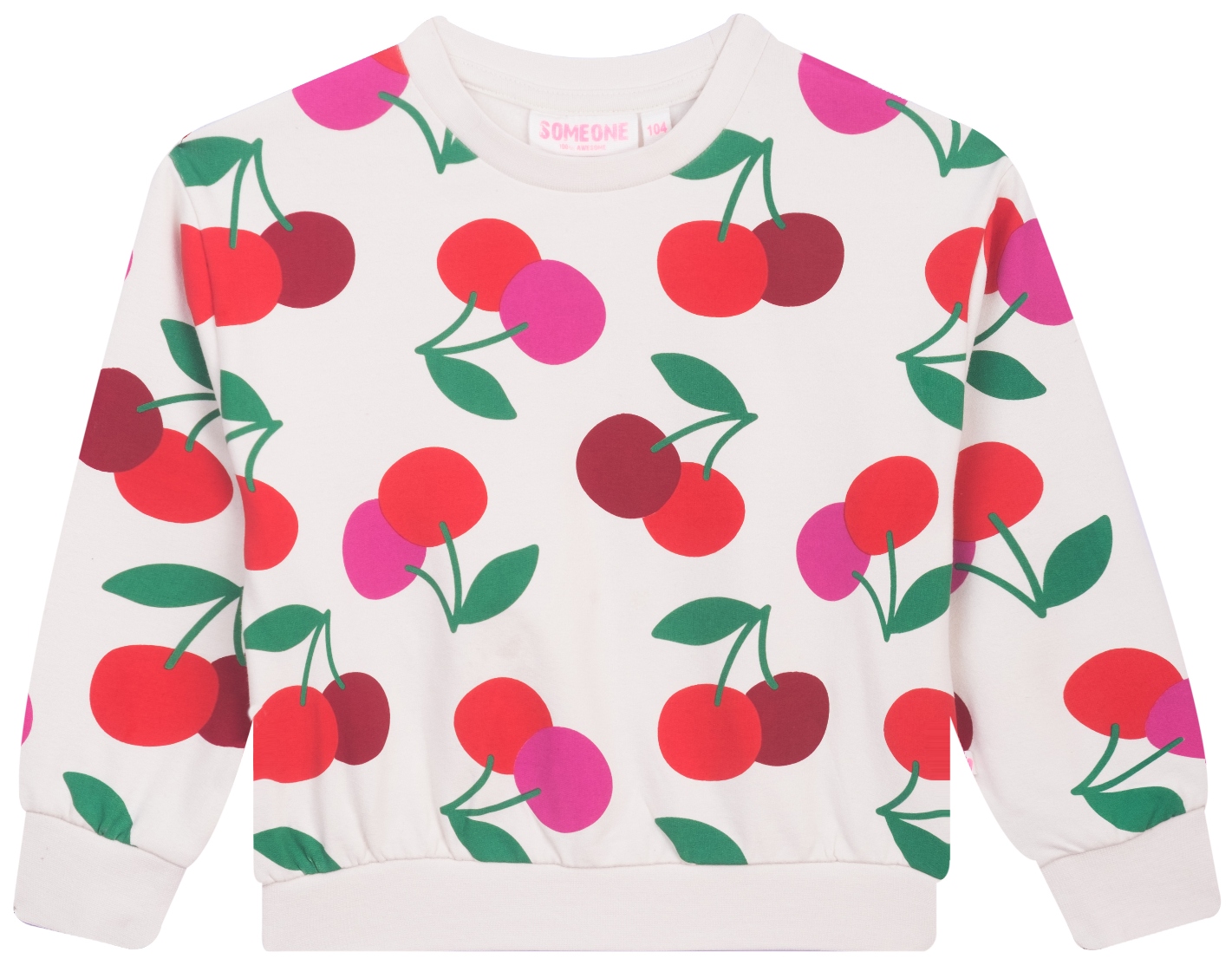 Someone Girl Sweatshirt Cherry ecru