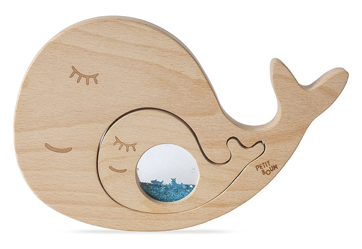 Petit Boum Puzzle Wahle and Baby