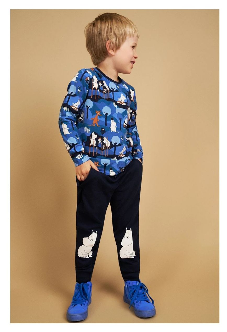 Martinex Langarmshirt Adventure blue