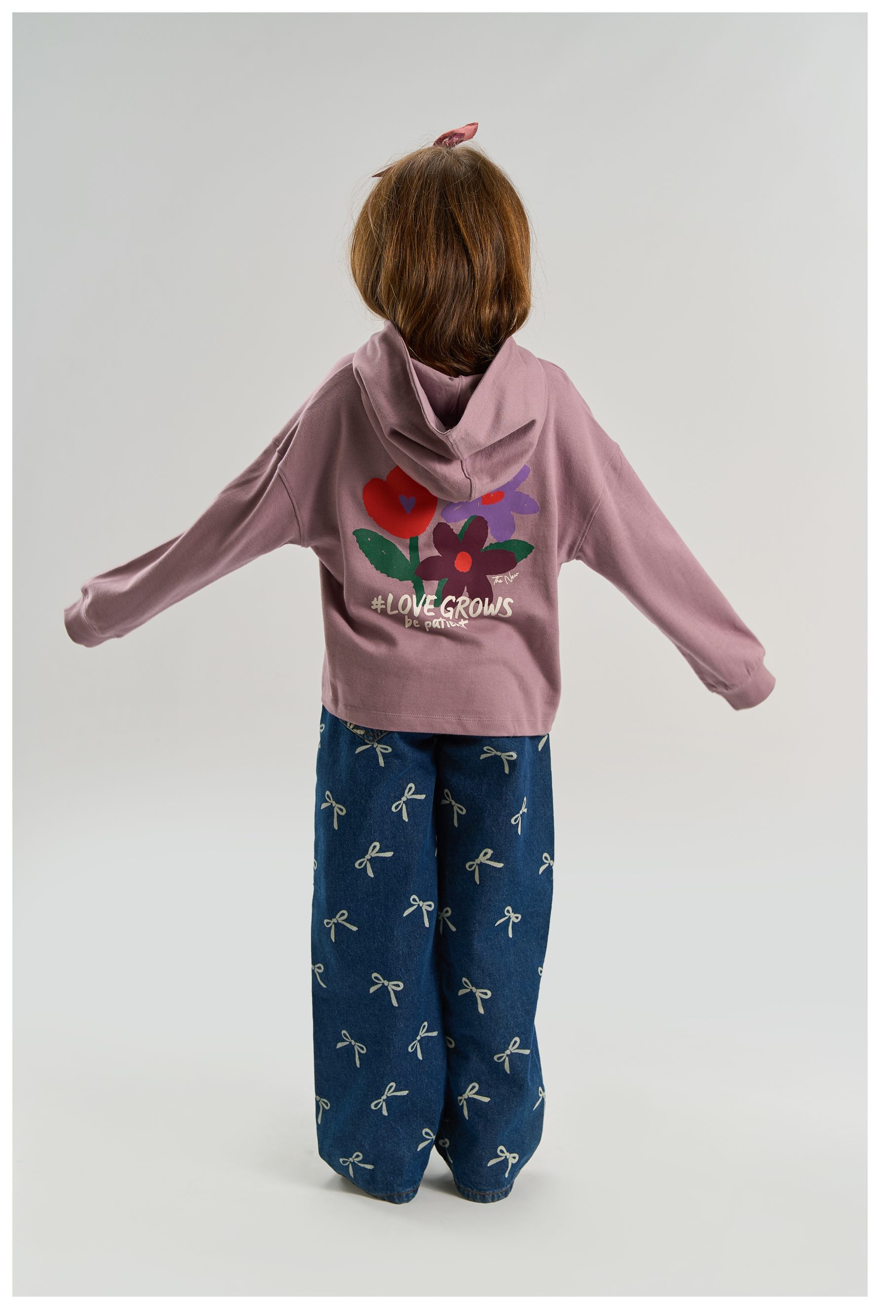 The New Girl Kapuzensweatshirt berry