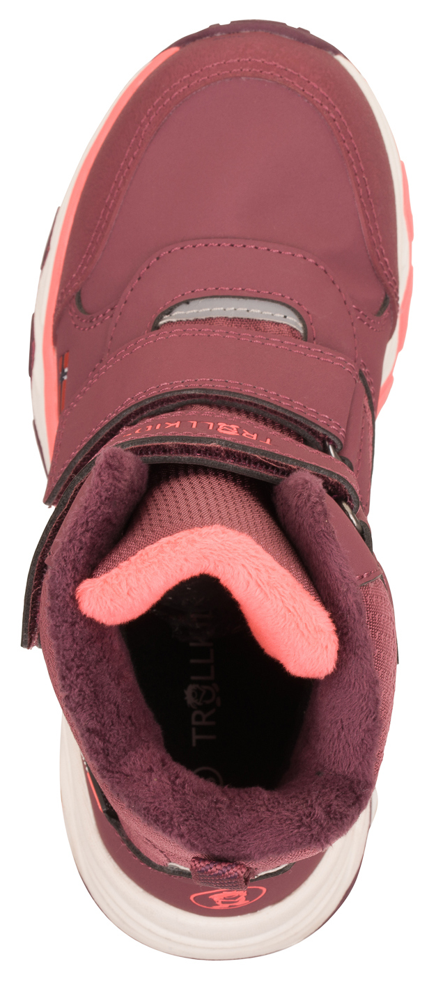 Trollkids Hafjell Tex Winter Boots Frozen Berry/Deep Ruby
