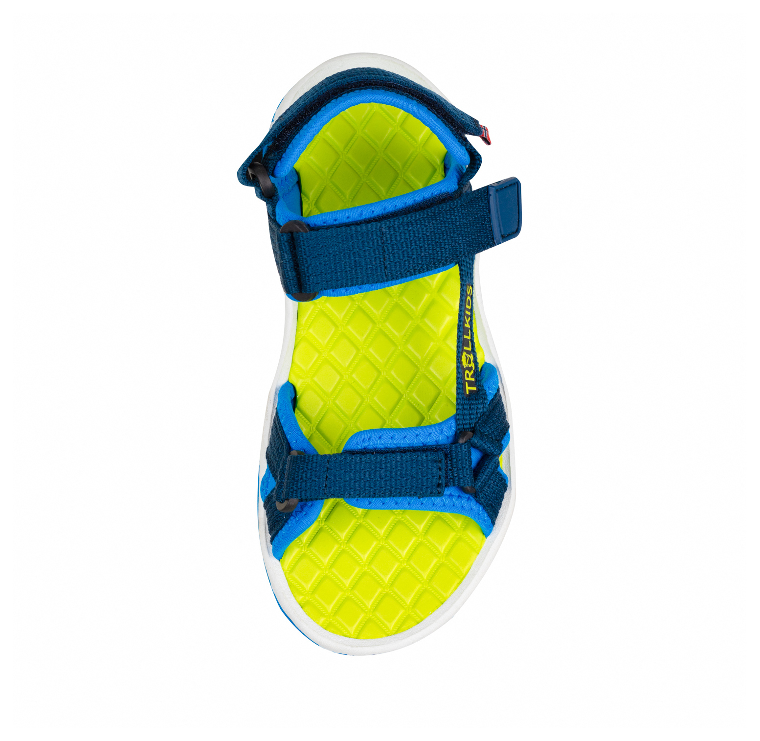 Trollkids Oslofjord Sandalen navy/lime