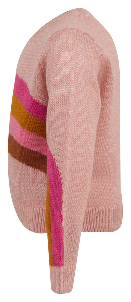 Someone Girl Pullover Bright Stripes light pink