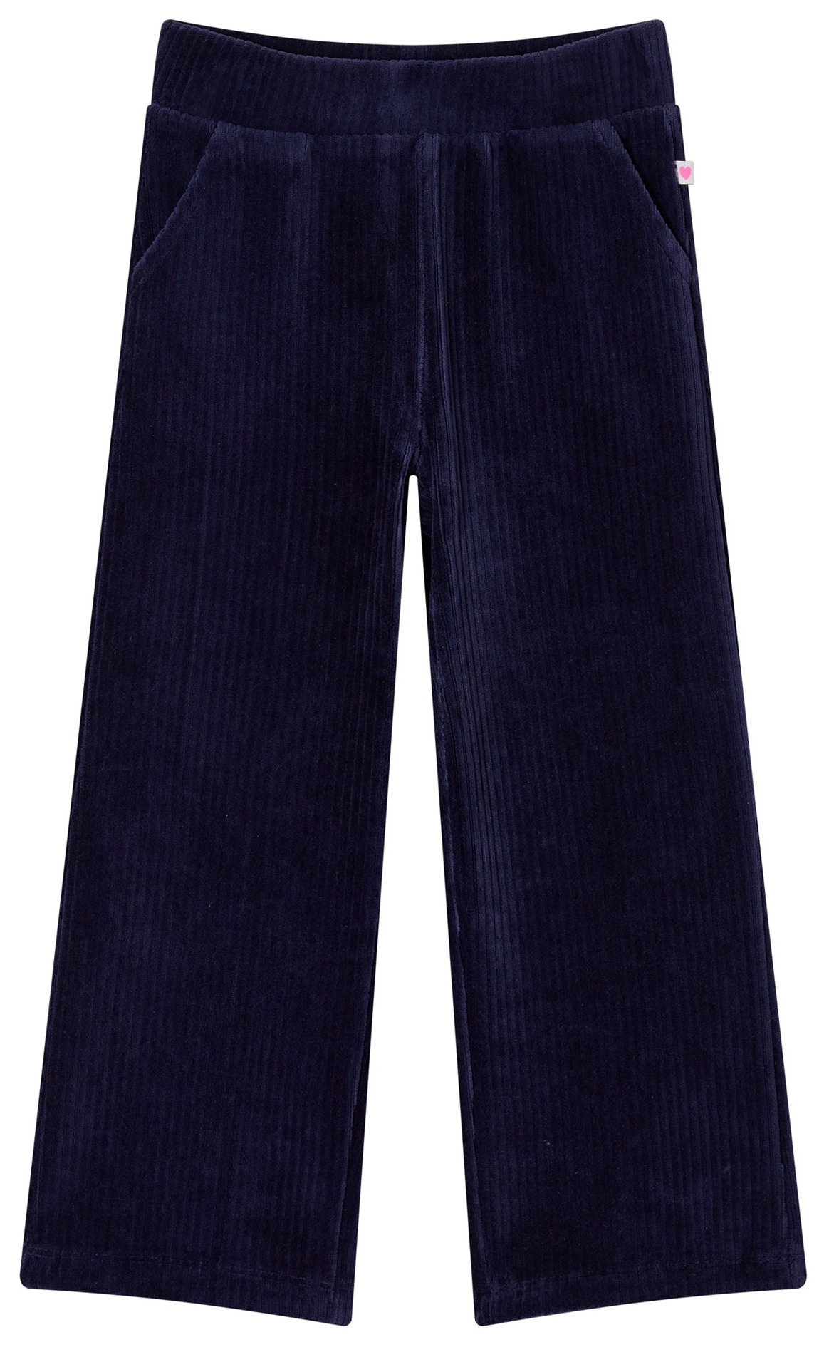 Someone Girl Samtcordhose navy