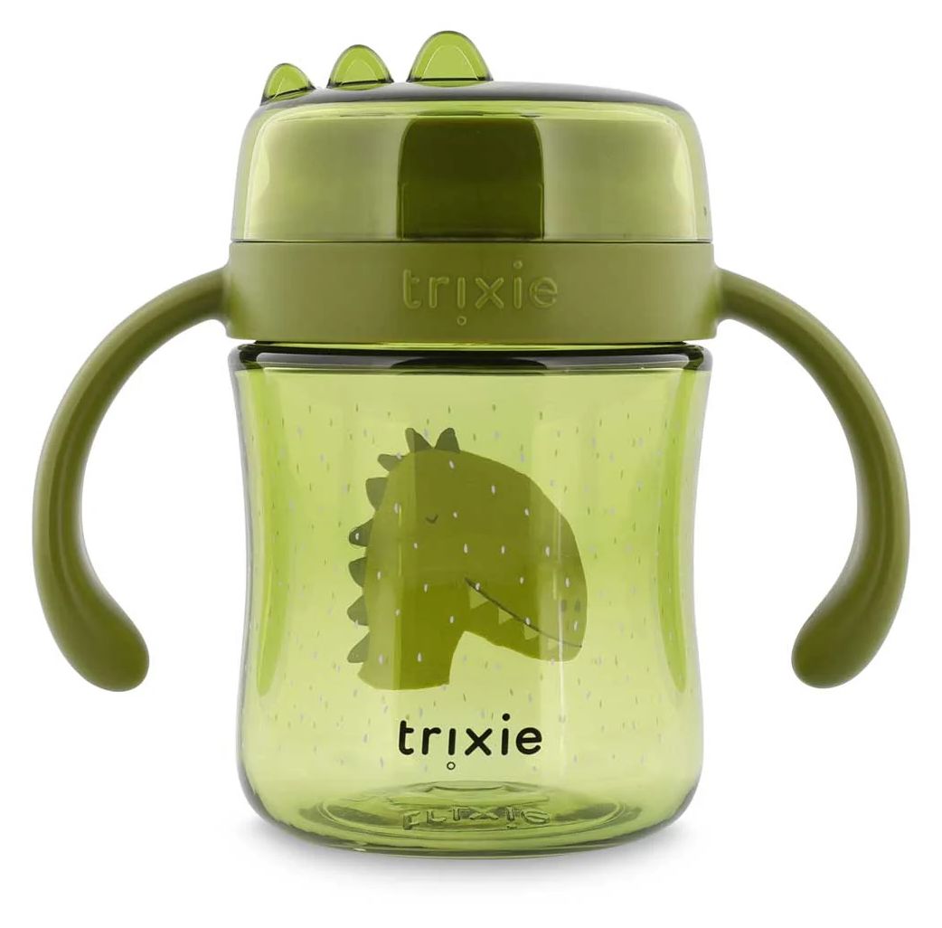 trixie 360° Trinkbecher mit Griffen - Mr. Dino