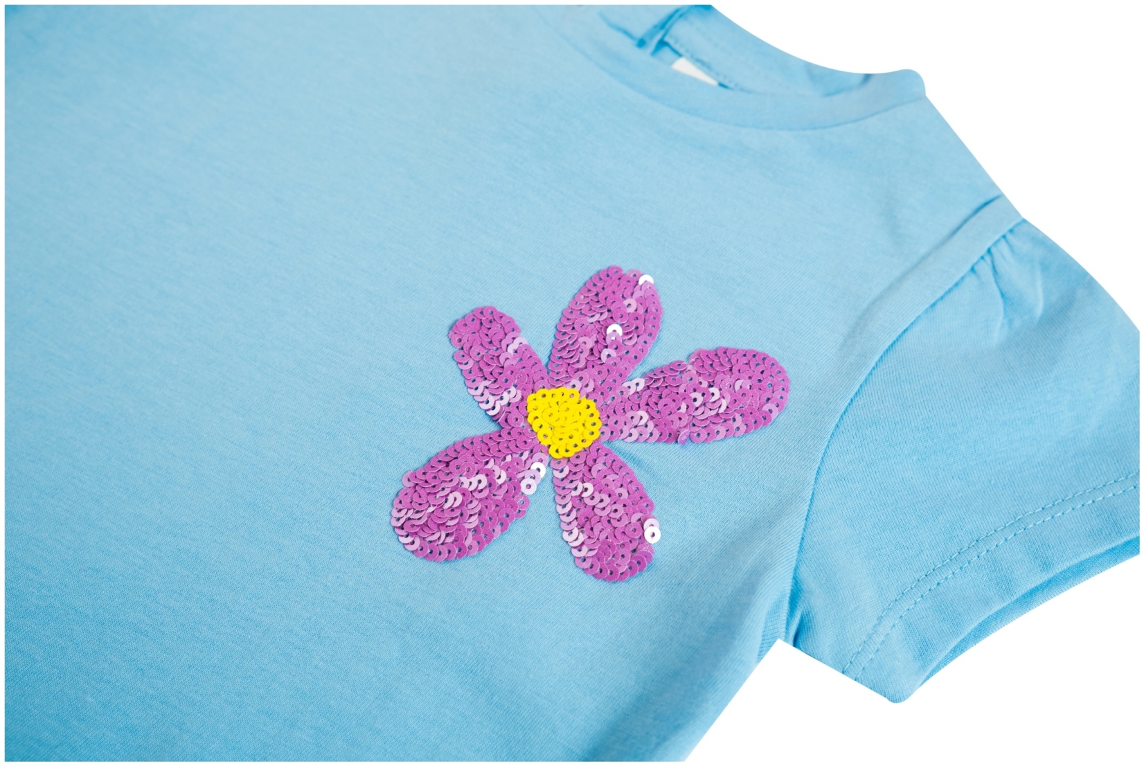 Someone Girl Kurzarmshirt Flower blue