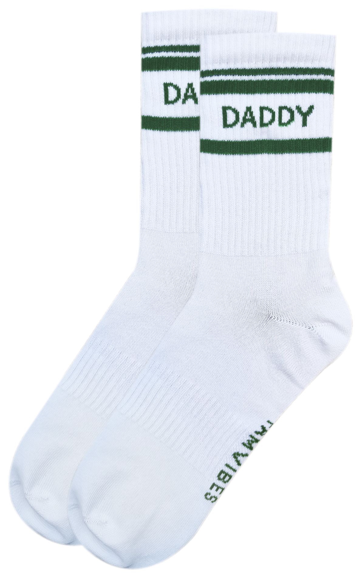 Famvibes Socken DADDY Striped weiß/grün