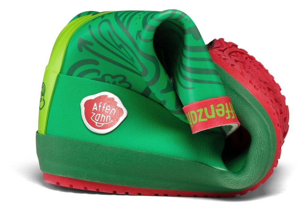 Affenzahn Gummistiefel Vegan Plashy Frosch grün