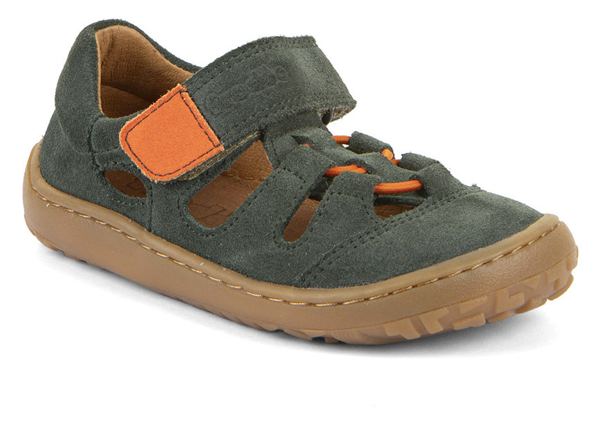 Froddo Barfuß Sandalen Elastic Dark Green