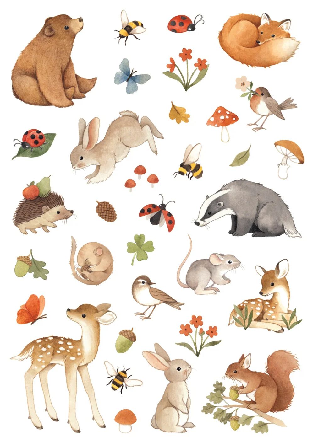 Petit Monkey Tattoos A day in the woods